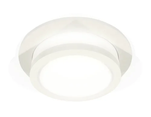 Светильник точечный Techno spot XC7621041 Ambrella light белый 1 лампа, основание белое в стиле современный 