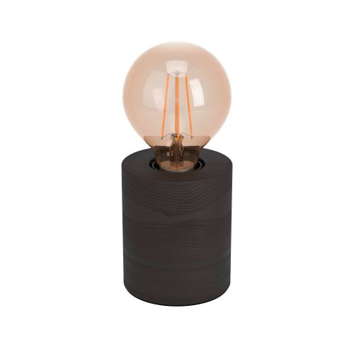 Настольная лампа Turialdo 1 900334 Eglo без плафона 1 лампа, основание чёрное дерево в стиле современный 