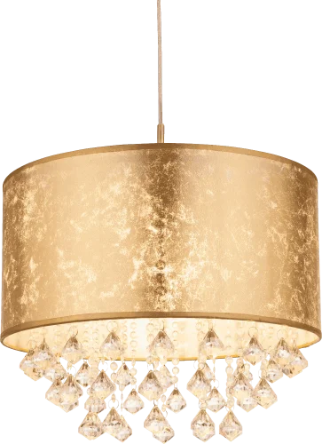 Светильник подвесной AMY 15187H3 Globo золотой 1 лампа, основание хром в стиле современный  фото 3