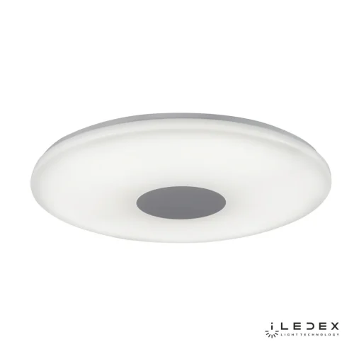 Светильник потолочный LED с пультом Jupiter Jupiter-60W-Opaque-Entire iLedex белый 1 лампа, основание белое в стиле современный хай-тек с пультом фото 3