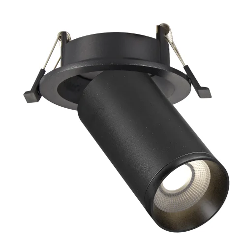 Светильник точечный ST759.408.01 ST-Luce на 1 лампу, основание чёрное в стиле современный трубочки Светильник точечный ST759.408.01 ST-Luce на 1 лампу, основание чёрное в стиле современный трубочки