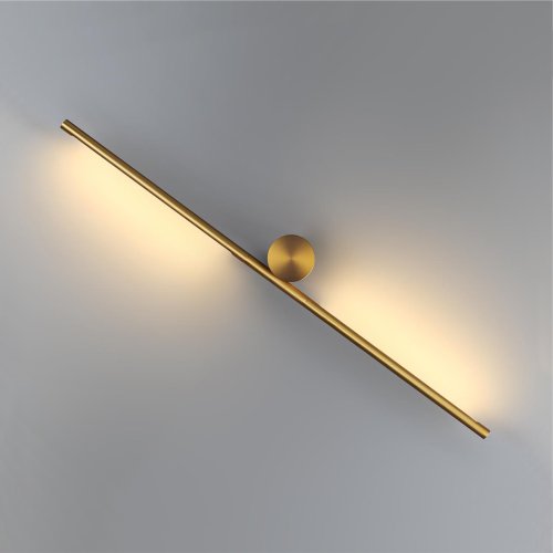 Подсветка для картин LED Milly 7104/14WL Odeon Light бронзовая в стиле хай-тек фото 4