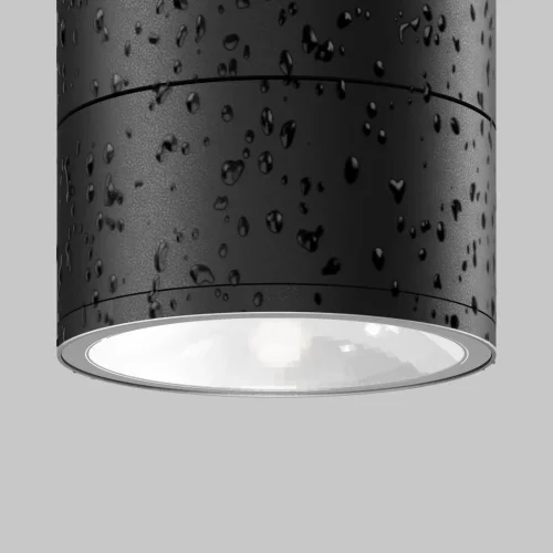 Накладной светильник LED Spin O310CL-L12GF3K Maytoni уличный IP54 графит чёрный 1 лампа, плафон графит чёрный в стиле современный LED фото 4