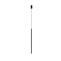 Светильник подвесной Laser 750 8433-NW Nowodvorski чёрный 1 лампа, основание чёрное в стиле минимализм трубочки