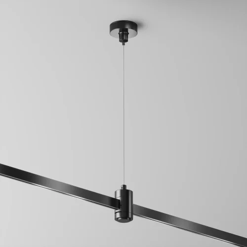 Подвес тросовый Hang одинарный Magnetic trаck system Flarity TRA157SW-S1-B Maytoni чёрный в стиле для светильников серии Magnetic trаck system Flarity flarity магнитная фото 5