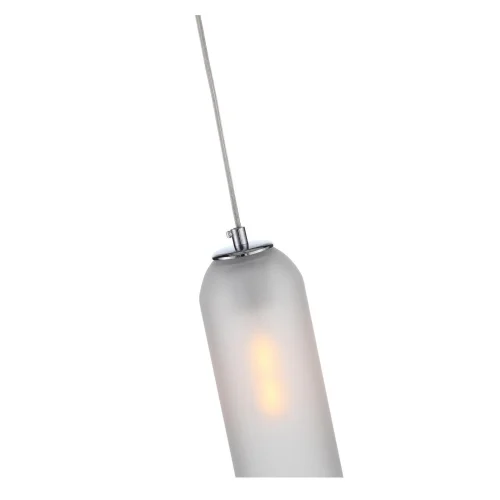 Светильник подвесной Callana SL1145.153.01 ST-Luce белый 1 лампа, основание хром в стиле современный  фото 3
