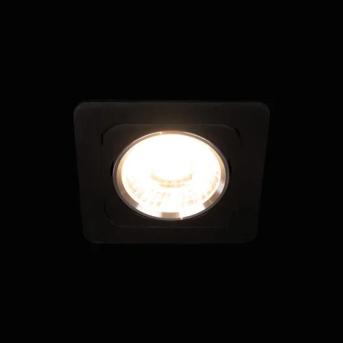 Светильник точечный LED Screen 10328/B Black LOFT IT чёрный 1 лампа, основание чёрное в стиле современный хай-тек квадратный фото 4