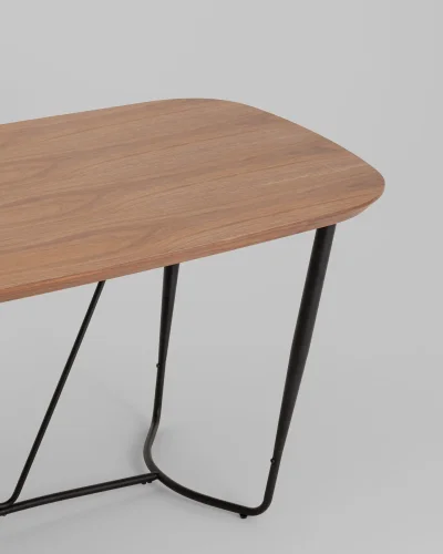 Стол обеденный Даймакс, 160х90, МДФ УТ000039948 Stool Group столешница коричневая 78870 из шпон 78871 фото 2