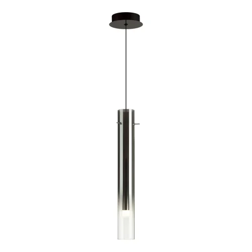 Светильник подвесной LED Shiny 5061/5L Odeon Light чёрный 1 лампа, основание чёрное в стиле современный трубочки фото 3