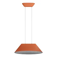Светильник подвесной LED Sentito SL3001.723.01 ST-Luce оранжевый 1 лампа, основание оранжевое в стиле хай-тек 