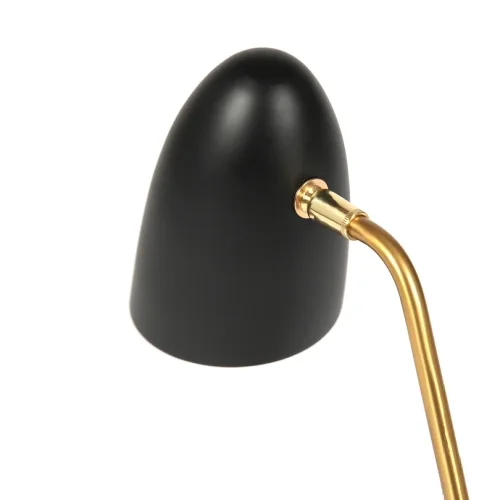 Настольная лампа Truman 179968-22 ImperiumLoft чёрная 1 лампа, основание латунь металл в стиле современный лофт минимализм  фото 5