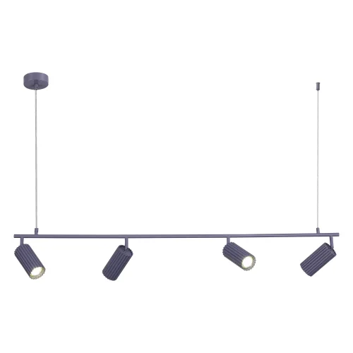 Светильник подвесной Kendo SL1213.703.04 ST-Luce серый 4 лампы, основание серое в стиле минимализм  фото 3