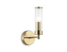 Бра LH55164 Ambrella light прозрачный на 1 лампу, основание латунь в стиле классический 
