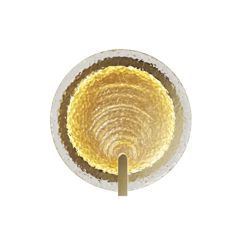 Бра LED MOD481WL-L8BS3K Regatta Maytoni прозрачный на 1 лампу, основание латунь в стиле современный 