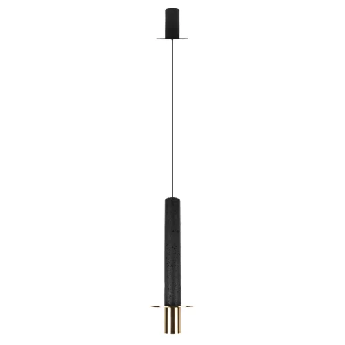 Светильник подвесной LED Lava 10361C LOFT IT чёрный на 1 лампу, основание чёрное в стиле современный 