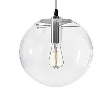 Светильник подвесной Меркурий 07563-35,21 Kink Light прозрачный 1 лампа, основание хром в стиле современный шар