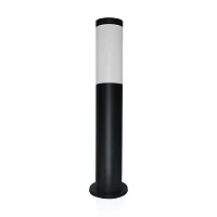 Парковый светильник Salire A3158PA-1BK Arte Lamp уличный IP44 чёрный на 1 лампу, плафон белый в стиле современный E27
