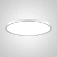 Светильник потолочный EXTRASLIM D100 White 212747-26 ImperiumLoft белый 1 лампа, основание белое в стиле современный 