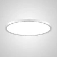 Светильник потолочный EXTRASLIM D100 White 212747-26 ImperiumLoft белый на 1 лампу, основание белое в стиле современный 