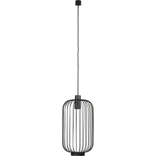 Светильник подвесной Cage 6844-NW Nowodvorski чёрный 1 лампа, основание чёрное в стиле хай-тек 