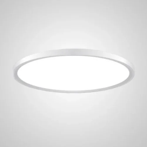 Светильник потолочный EXTRASLIM D100 White 212747-26 ImperiumLoft белый на 1 лампу, основание белое в стиле современный 