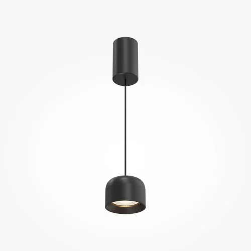 Светильник подвесной LED Comfy P113-L12-3K-B Maytoni чёрный на 1 лампу, основание чёрное в стиле современный хай-тек фото 3