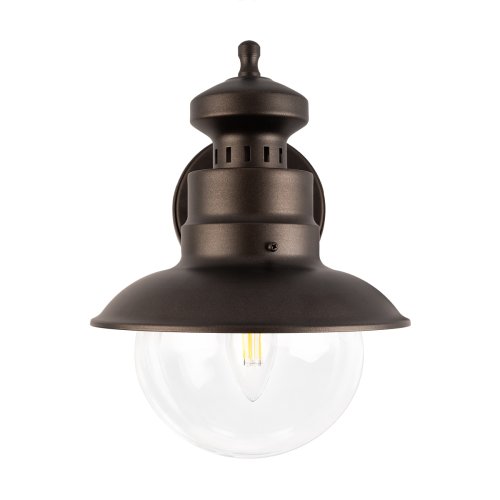 Настенный светильник уличный Пимонт / Piemonte 100022W LOFT IT уличный IP55 чёрный на 1 лампу, плафон прозрачный в стиле классический E27 фото 2 Настенный светильник уличный Пимонт / Piemonte 100022W LOFT IT уличный IP55 чёрный на 1 лампу, плафон прозрачный в стиле классический E27 фото 2