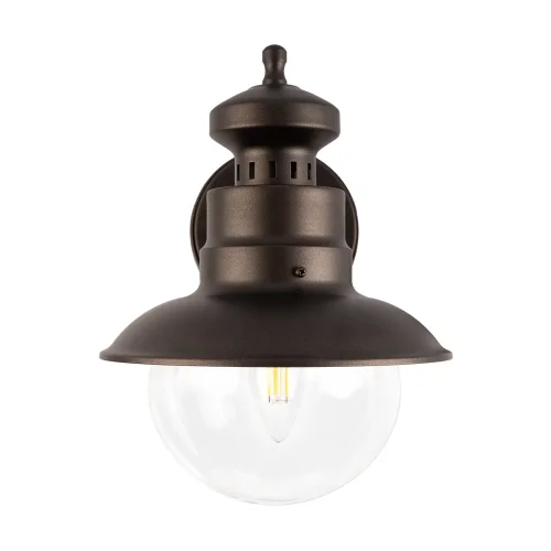 Настенный светильник уличный Пимонт / Piemonte 100022W LOFT IT уличный IP55 чёрный на 1 лампу, плафон прозрачный в стиле классический E27 фото 2 Настенный светильник уличный Пимонт / Piemonte 100022W LOFT IT уличный IP55 чёрный на 1 лампу, плафон прозрачный в стиле классический E27 фото 2
