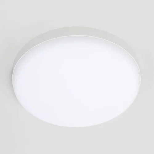 Светильник накладной LED Люмен CL707021 Citilux белый 1 лампа, основание белое в стиле современный круглый фото 2