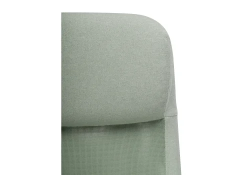 Компьютерное кресло Salta light green / white 15396 Woodville, зелёный/ткань, ножки/пластик/белый, размеры - *1200***650* фото 8