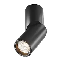 Светильник накладной LED Dafne C027CL-L10B Maytoni чёрный 1 лампа, основание чёрное в стиле современный круглый