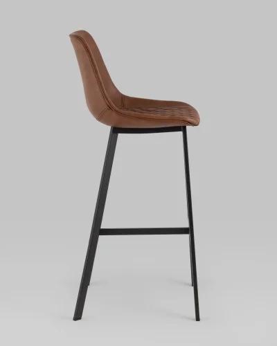 Стул барный TEXAS, экокожа, коричневый УТ000038914 Stool Group, /, ножки//, размеры - *1080***475*490 фото 2