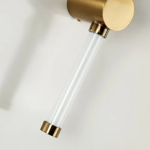 Бра LED Lignum 3057-2W Favourite белый на 1 лампа, основание золотое в стиле классический  фото 5