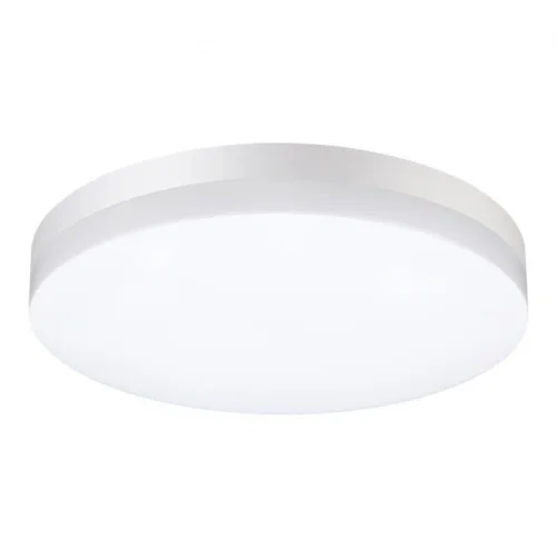 Потолочный светильник уличный LED Opal 358889 Novotech уличный IP54 белый на 1 лампу, плафон белый в стиле хай-тек современный LED