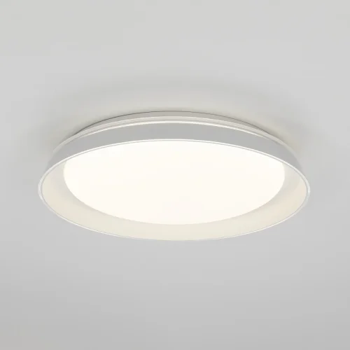 Светильник потолочный LED с пультом Mega CL752350G Citilux белый 1 лампа, основание белое в стиле современный хай-тек круглый с пультом фото 3