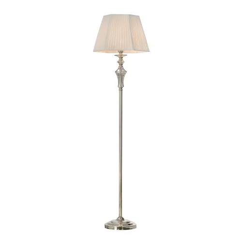 Торшер Giardino OML-86605-01 Omnilux  белый 1 лампа, основание хром в стиле классический
