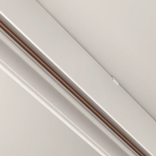 Фиксатор для накладного монтажа Magnetic track system Exility TRA034HS-21W Maytoni белый в стиле современный хай-тек для светильников серии Magnetic track system Exility накладной магнитный exility тонкая магнитная фото 9
