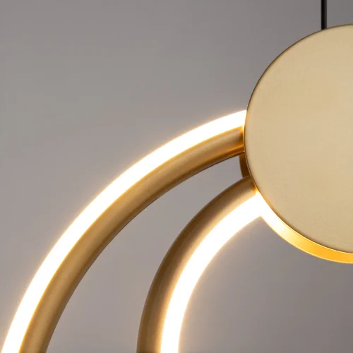 Светильник подвесной LED Link MOD357PL-L14BS3K Maytoni латунь на 1 лампу, основание латунь в стиле современный минимализм арт-деко фото 7