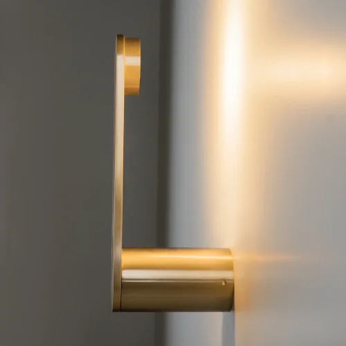 Бра LED Connect MOD356WL-L4BS3K Maytoni латунь на 1 лампу, основание латунь в стиле современный минимализм отражённый свет фото 8