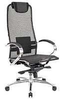 Кресло руководителя Deco Сетка Черный EP Deco Mesh Black Everprof, чёрный/сетка, ножки//, размеры - 1240*1310***610*