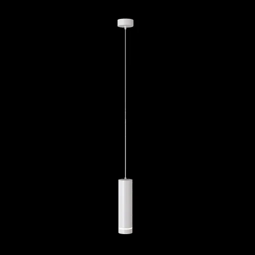 Светильник подвесной LED Orlo P085PL-12W3K-W Maytoni белый на 1 лампу, основание белое в стиле современный хай-тек трубочки фото 8