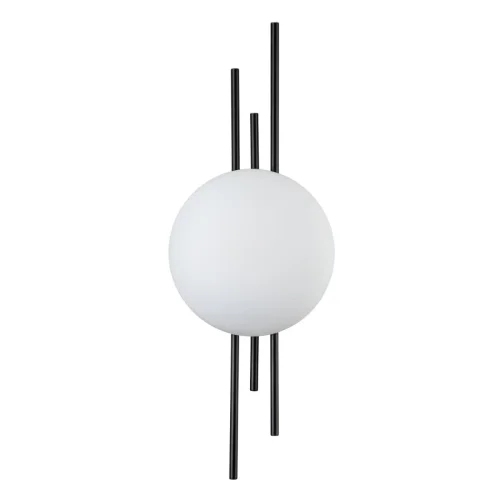 Бра LED Astro V000045L Indigo белый на 1 лампу, основание чёрное в стиле хай-тек современный фото 2