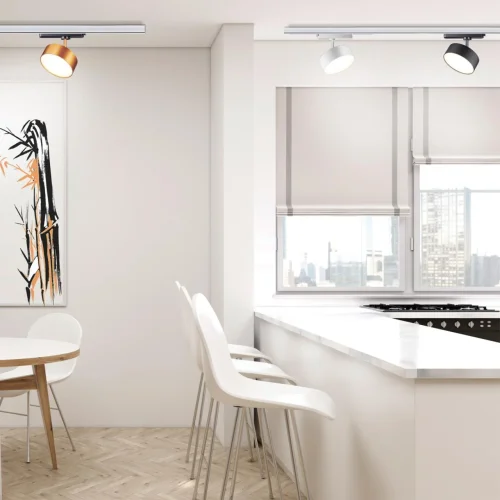 Трековый светильник однофазный LED Prometa 358755 Novotech белый для шинопроводов серии Prometa белый фото 3