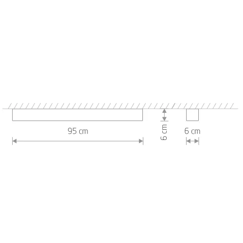 Светильник потолочный ЛЕД Софт Силинг 90x6 (Soft Ceiling Led 90x6) 7546-NW Nowodvorski белый на 1 лампу, основание белое в стиле современный линейный фото 4 Светильник потолочный ЛЕД Софт Силинг 90x6 (Soft Ceiling Led 90x6) 7546-NW Nowodvorski белый на 1 лампу, основание белое в стиле современный линейный фото 4