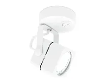Бра с выключателем Techno spot TA108 Ambrella light белый 1 лампа, основание белое в стиле хай-тек модерн 