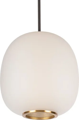Светильник подвесной Hive 10425 White LOFT IT белый на 1 лампу, основание бронзовое в стиле современный фото 3
