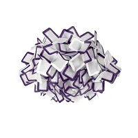 Светильник потолочный Слизия / Clizia 10231/530C Purple LOFT IT фиолетовый белый на 3 лампы, основание в стиле современный арт-деко Светильник потолочный Слизия / Clizia 10231/530C Purple LOFT IT фиолетовый белый на 3 лампы, основание в стиле современный арт-деко