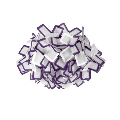 Светильник потолочный Слизия / Clizia 10231/530C Purple LOFT IT фиолетовый белый на 3 лампы, основание в стиле современный арт-деко 