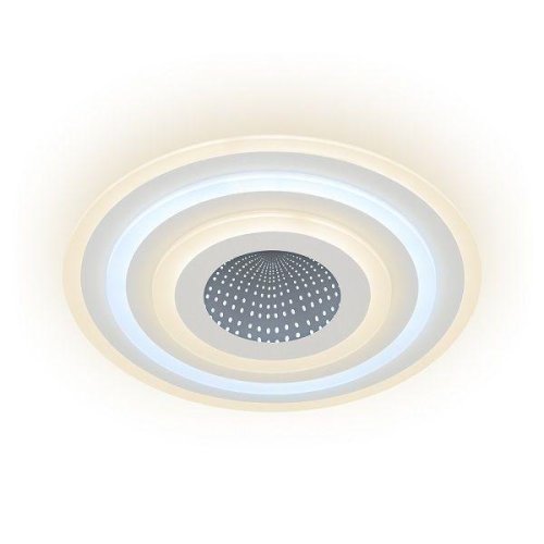 Светильник потолочный LED с пультом Lucera 52034 4 Ritter белый 1 лампа, основание белое в стиле хай-тек с пультом