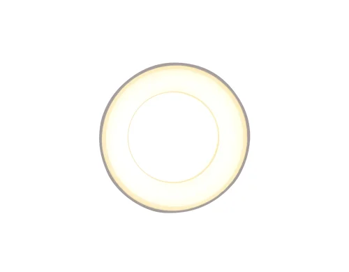 Светильник накладной TN3411 Ambrella light белый 1 лампа, основание белое в стиле современный круглый фото 4